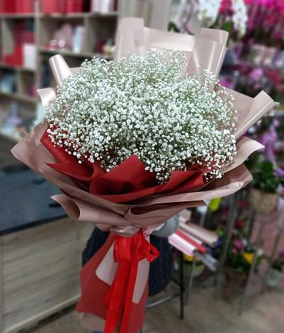 Букет цветов из: Гипсофила в Моздоке