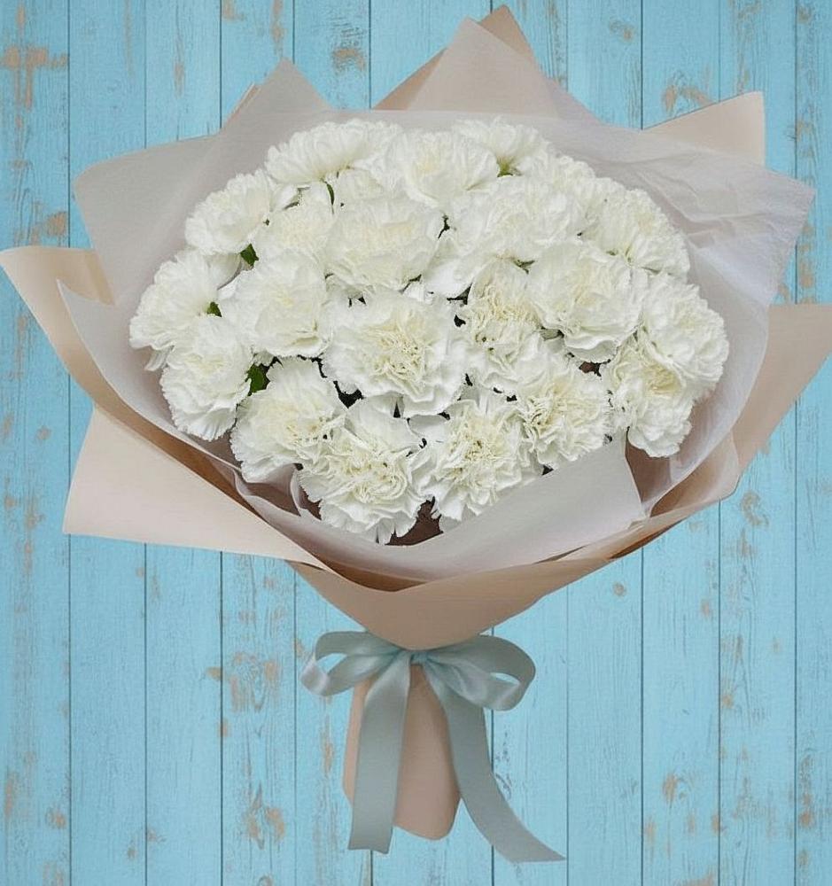 Букет цветов из: Гвоздики в Моздоке