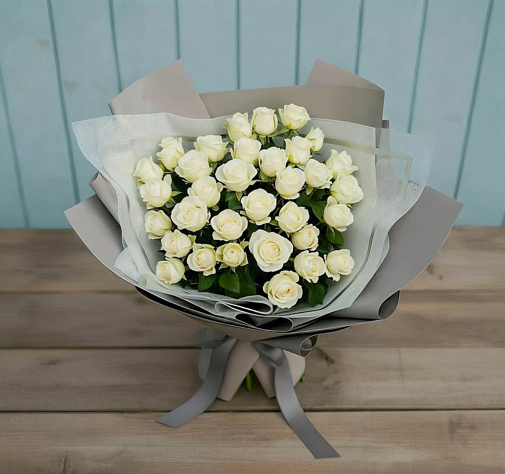 Букет Белоснежная нежность в Моздоке