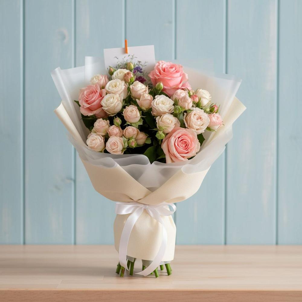 Букет цветов из: Розы в Моздоке