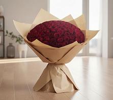 Букет 101 Красная роза в Моздоке