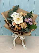 Букет цветов из:  Герберы и Хризантемы в Моздоке