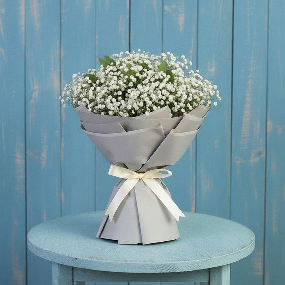 Букет цветов из: Гипсофила в Моздоке