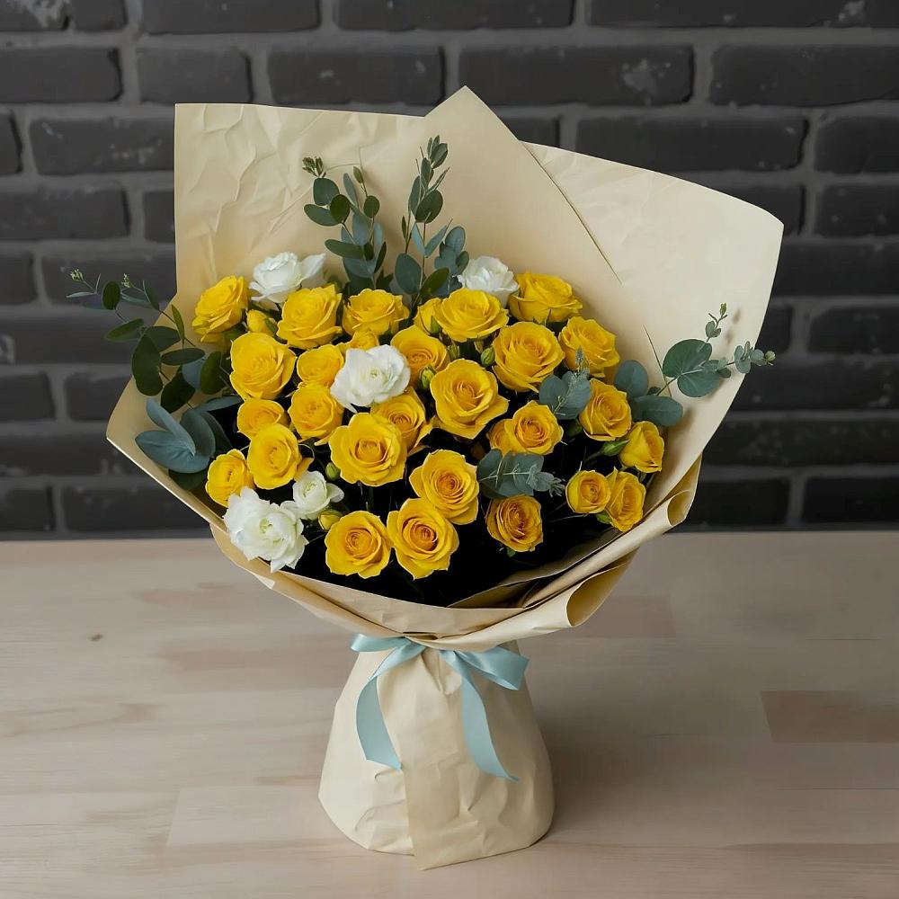 Букет цветов из: Розы в Моздоке