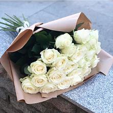 Букет Белые розы Анастасия #REPLACE_PRED# Моздоке