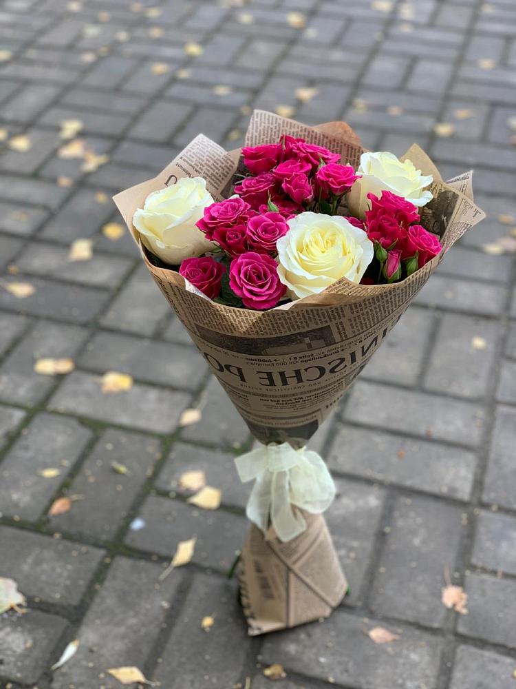 Букет цветов из: Розы в Моздоке