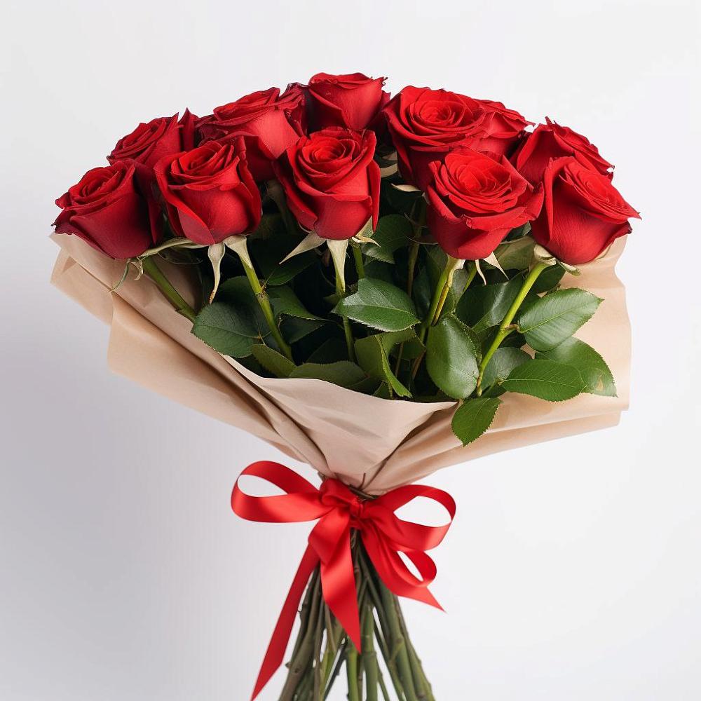 Букет 11 Красных роз Эдлесс Лав в Моздоке